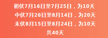 2020年三伏天日期-普乐斯等离子清洗机